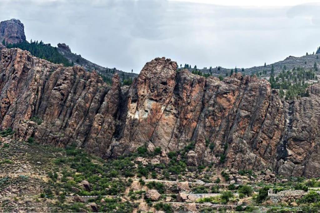 Casa Cueva El Pedregal Tejeda Villa Ngoại thất bức ảnh